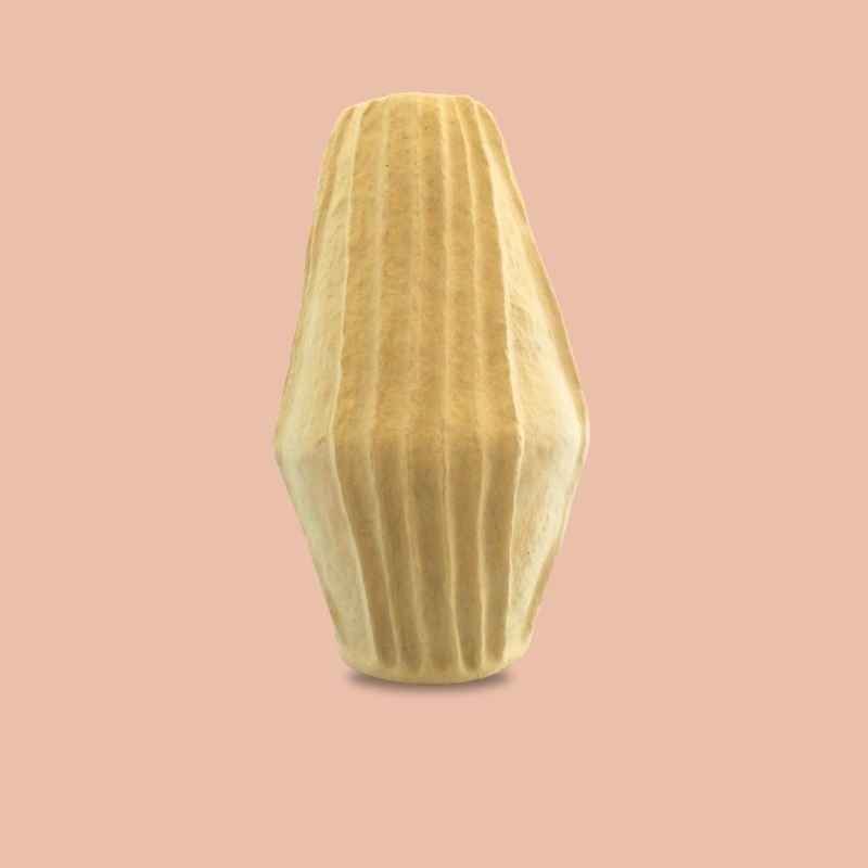 108-2.jpg Paper Mache Vase - Image 1