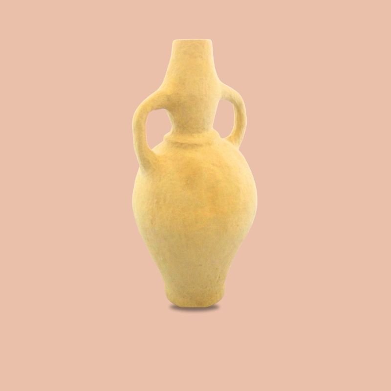 31-3.jpg Paper Mache Vase - Image 1
