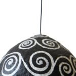 Paper Mache Pendant - Image 3